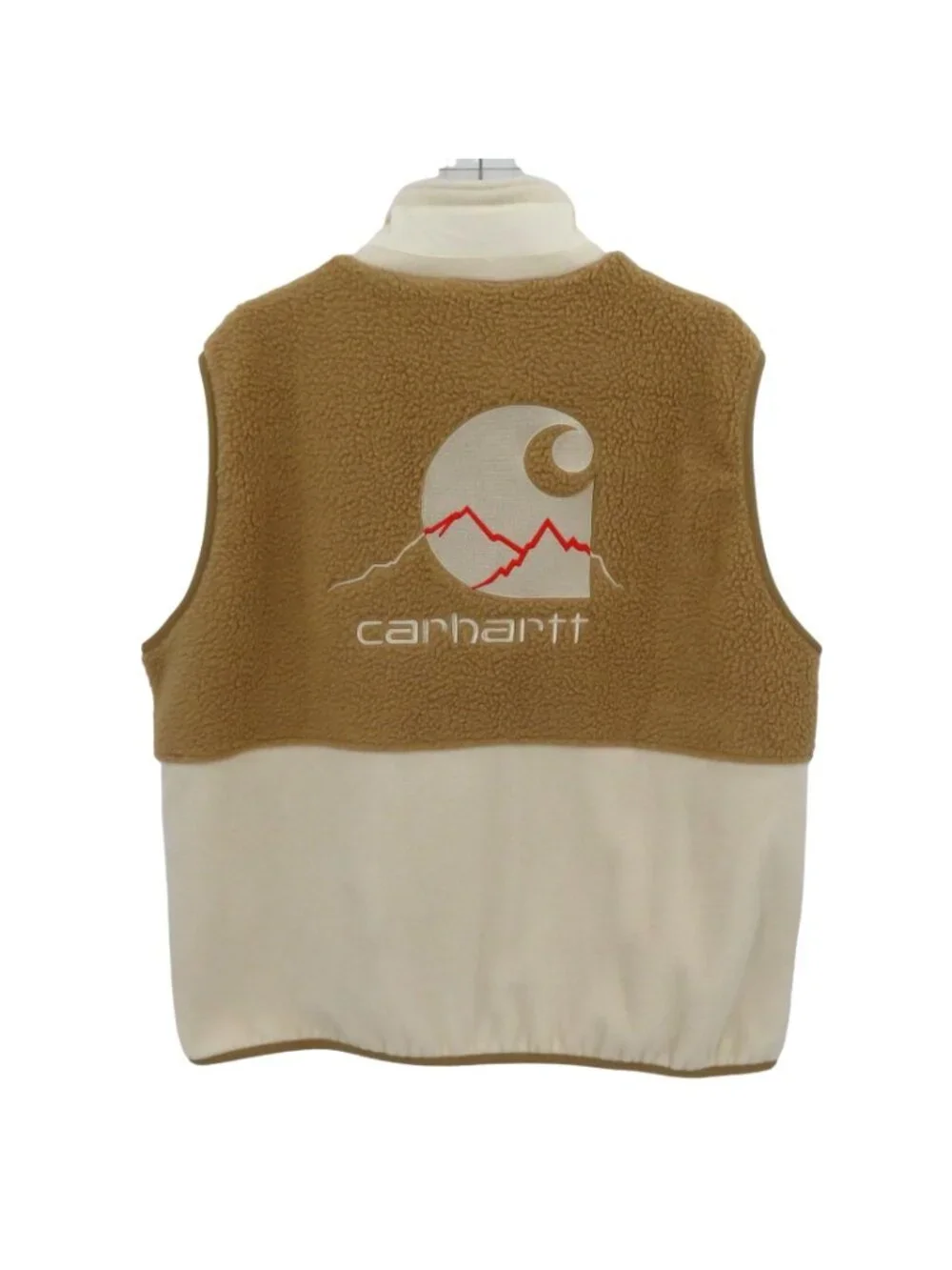 NEW Carhartt Men Large LG WIP Pinnacle Vest Wax Dusty Hamilton Brown A212051